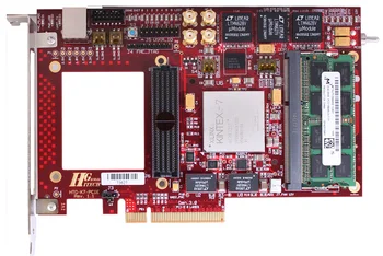 За PCIE FMC, 4-лентова SFP xFP, оптична разширителни 10G, FPGA, однорежимной многорежимной PLL